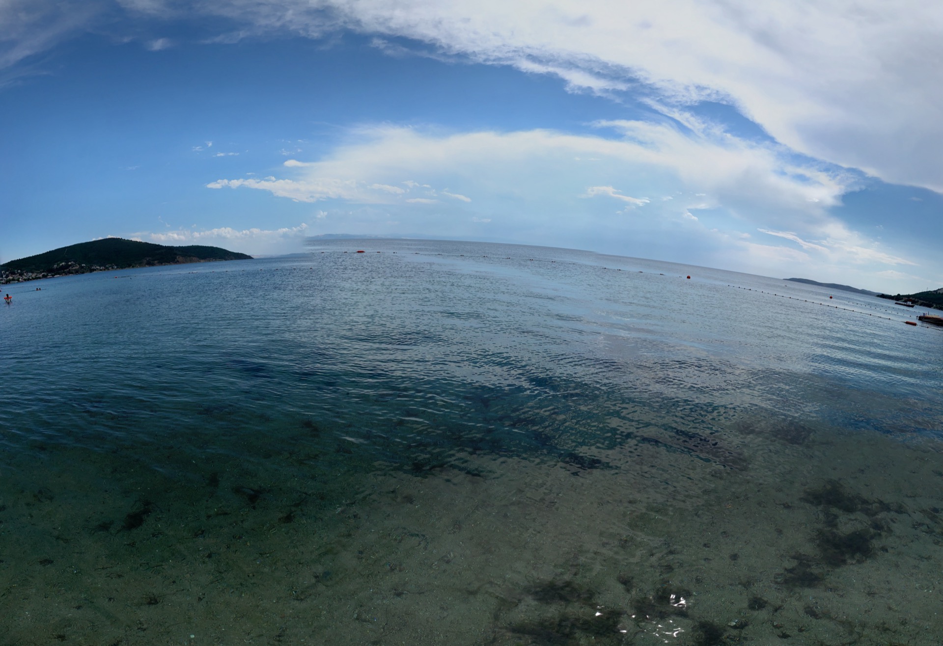 Ocaklar Berrak Deniz Panorama
