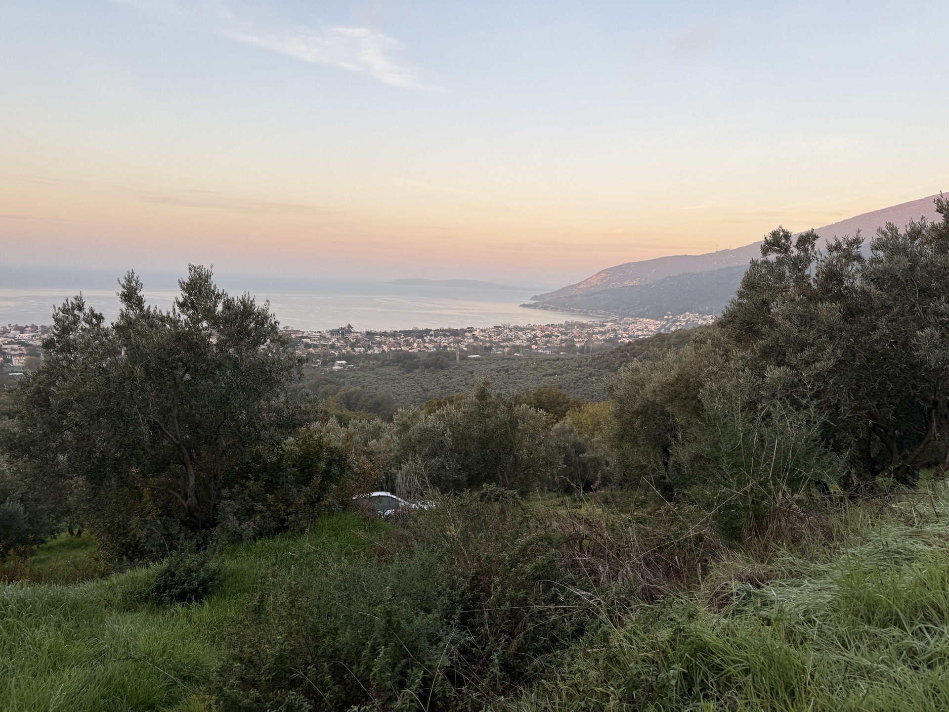 Ocaklar Tepeden Koy Manzarası