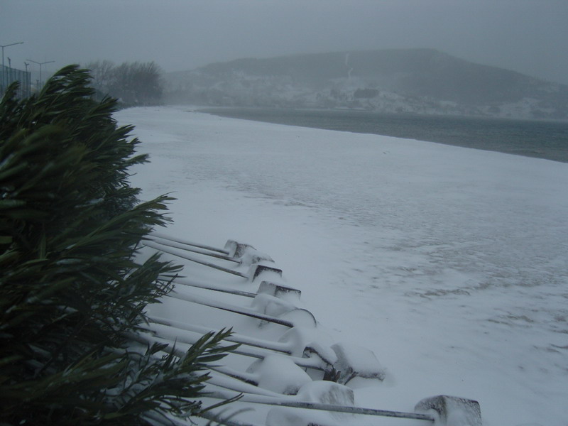 Ocaklar kış manzarası