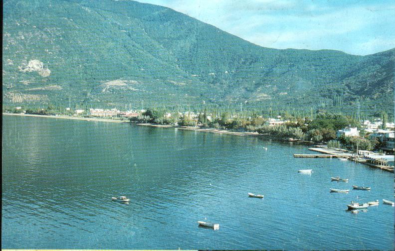 Ocaklar koyu panoramik görünüm